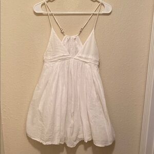 White Spaghetti Strap Dress
